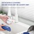 Multifunctional Ice Crusher USB Rechargeable Double Blade Electric Ice Maker Home Mini Ice Shavers Chopper Blue