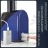 Multifunctional Ice Crusher USB Rechargeable Double Blade Electric Ice Maker Home Mini Ice Shavers Chopper Blue