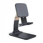 Multifunctional Lazy Phone Holder Aluminum Alloy Desktop Stand Foldable Holder  Lift Tablet Computer Telescopic Desktop Stand black Plastic models