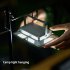 Multifunctional Led Fill Light Rechargeable Outdoor Portable Camping Tent Silver
