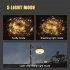 Multifunctional Portable Camping Light Outdoor Atmosphere Tent Decoration LED Light String For Yard Hiking Camping black