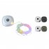 Multifunctional Portable Camping Light Outdoor Atmosphere Tent Decoration LED Light String For Yard Hiking Camping black