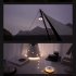Multifunctional Portable Camping Light Outdoor Atmosphere Tent Decoration LED Light String For Yard Hiking Camping black