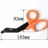 Multifunctional  Scissors With Fine Teeth For Outdoor Survival Rescue First Aid Canvas Bottle Opener