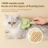 Multifunctional Shedding Brush With One click Cleaning Button Perfect For Grooming Long Short Haired Dogs Cats  20 x 9 5 x 5cm  yellow