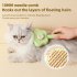 Multifunctional Shedding Brush With One click Cleaning Button Perfect For Grooming Long Short Haired Dogs Cats  20 x 9 5 x 5cm  green