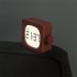 Multifunctional Square Alarm  Clock Night Light Rechargeable Led Mini Alarm Clock Milky