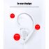 Multifunctional Type C Headset No delay Noise Cancelling Stereo In ear Earphone With Microphone Compatible For Xiaomi Huawei White