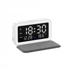Multifunctional Type c 6 in 1 15w Wireless  Charger Rechargeable Perpetual Calendar white