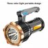 Multifunctional USB Rechargeable Flashlight  10W 90000 Lumens Outdoor Waterproof High Power Lighting  Adjustable Color Temperatures  LED Powerful Flashlight 3 l