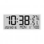 Multifunctional Wall Clock Time Date Temperature Humidity Display Digital Clock