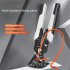 Multifunctional Wire Stripping Pliers Scissors Chrome Vanadium Steel Electrician Tools For Wire Cutting Stripping Crimping Winding orange