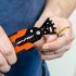 Multifunctional Wire Stripping Pliers Scissors Chrome Vanadium Steel Electrician Tools For Wire Cutting Stripping Crimping Winding orange