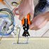 Multifunctional Wire Stripping Pliers Scissors Chrome Vanadium Steel Electrician Tools For Wire Cutting Stripping Crimping Winding orange