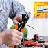 Multifunctional Wire Stripping Pliers Scissors Chrome Vanadium Steel Electrician Tools For Wire Cutting Stripping Crimping Winding orange