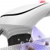 Multifunctional Wireless Cleaning Brush Ultrasonic Electric Cleaning Tool for Shoes white
