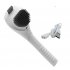 Multifunctional Wireless Cleaning Brush Ultrasonic Electric Cleaning Tool for Shoes white