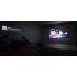 Multimedia LED projector with built in DVD player that plays DVDs  movies directly from the USB drive  or connect to any other video source 