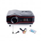 Multimedia Led Projector With Dvd Player Home Theater Led Hd Playback Dvd Disc Projector 2000 Lumens Rich Color Projector US plug