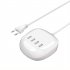 Multiport USB Hub 10 In 1 USB Wall Charger Splitter 5V 2 4A Fast Charging For Laptop PC Printer Flash Drive Mobile Devices 4 ports A16 EU plug 1