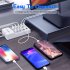 Multiport USB Hub 10 In 1 USB Wall Charger Splitter 5V 2 4A Fast Charging For Laptop PC Printer Flash Drive Mobile Devices 10 port A18  EU plug