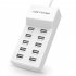 Multiport USB Hub 10 In 1 USB Wall Charger Splitter 5V 2 4A Fast Charging For Laptop PC Printer Flash Drive Mobile Devices 10 port A18  EU plug
