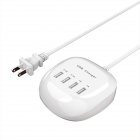 Multiport USB Hub 10 In 1 USB Wall Charger Splitter 5V 2.4A Fast Charging For Laptop PC Printer Flash Drive Mobile Devices 4 ports A16 US plug1