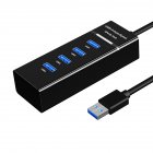 Multiport USB Hub Splitter With Cable 4 x USB Hub Adapter USB Extension Adapter For Laptop Flash Drive Mobile Devices 1USB3.0 model (blister pack)