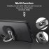 Multipurpose Mobile Phone Bracket Oval Car Phone Holder Air Outlet GPS Stand black