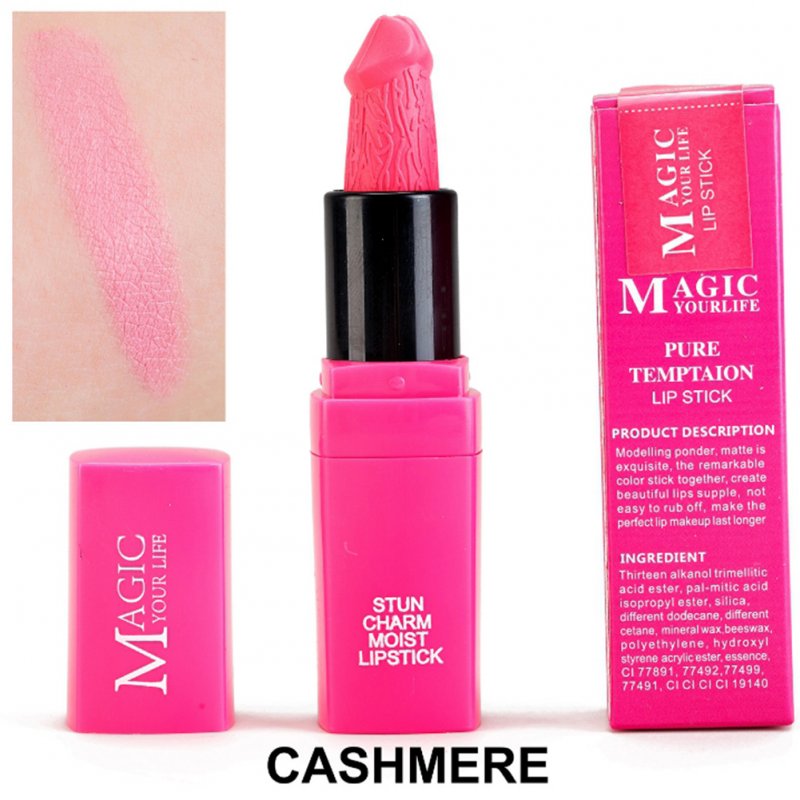 Mushroom Shape Lipstick Waterproof Matte Long Lasting Moisture Lip Gloss 12 colors
