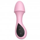 Mushroom <span style='color:#F7840C'>Vibration</span> Rod Female Masturbation Private Parts Licking Adult Massager Pink