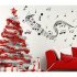 Music Note Wall Sticker DIY Wallpaper Home Wall Decoration Removable Sticker 60   100cm