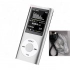 Music <span style='color:#F7840C'>Player</span> Radio HIFI <span style='color:#F7840C'>Mp3</span> <span style='color:#F7840C'>Player</span> Digital LCD Screen Voice Recording FM <span style='color:#F7840C'>Player</span> Silver