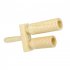 Musical Instrument Percussion Instrument High Low Clapper Percussion Toy Children Musical Instruments Wooden With Knock Stick Wood color