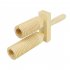 Musical Instrument Percussion Instrument High Low Clapper Percussion Toy Children Musical Instruments Wooden With Knock Stick Wood color