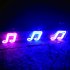 Musical Note LED Neon Sign USB Battery Powered Decoration Neon Lamp For Home Bedroom KTV Bar Party Wall Decor pink