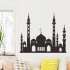 Muslim Ramadan Festival Decoration Mosque Pattern Wall Sticker Decal Poster Home Decor 49 6x57cm