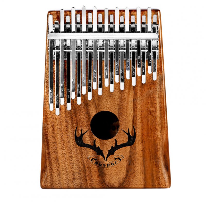 Muspor Double Layer 20 Keys Kalimba with Tuning Hammer(Carton Packing) 20 sounds
