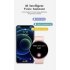 Mx15 Smart Watch Bluetooth Call Heart Rate Monitor Voice Assistant 1 32 Round Screen Smartwatch Gold