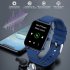 Mx7 Men Women Smart Watch Body Temperature Text Bluetooth compatible Call Ip68 Waterproof Sports Bracelet black