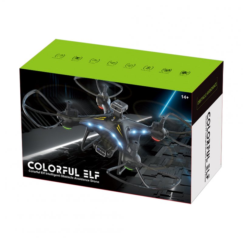 Remote Control Drone Obstacle Avoidance Dual Camera Esc Optical Flow Long Endurance RC Aircraft 