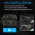 N016 Night Vision Goggles 4  IPS Screen 5K Ultra High Definition 10X Digital Zoom Infrared WiFi Binoculars black