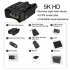 N016 Night Vision Goggles 4  IPS Screen 5K Ultra High Definition 10X Digital Zoom Infrared WiFi Binoculars black