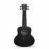 N1 Composite Carbon Fiber Ukulele Smooth Neck 12 fret Strings Portable Lightweight Musical Instrument For Professional Beginner White