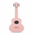 N1 Composite Carbon Fiber Ukulele Smooth Neck 12 fret Strings Portable Lightweight Musical Instrument For Professional Beginner White
