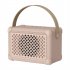 N10 Retro Bluetooth Speaker Wireless Portable Mini Radio Aux Subwoofer Home Small Speaker pink