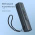 N11 Ultrasonic Dog Repeller with Flashlight USB Rechargeable Hand Held Anti Barking Device Dog Repellent Black