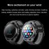 N18 2 in 1 Smart Watch with Earbuds Fitness Tracker Heart Rate Blood Pressure Sleep Monitor Black