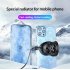 N2 Mobile Phone Coolers Refriger Cooling Radiator Gaming Universal Phone Fan Holder Black