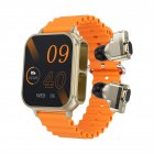 N22 Men Women Smart Watch with Earbuds 2-in-1 Activity Fitness Tracker Watch